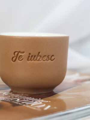 Cana Cappuccino TE IUBESC - SCRIS DE MANA