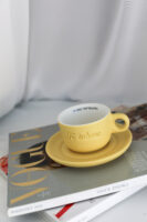 Ceasca Double Espresso Te iubesc _ Galben