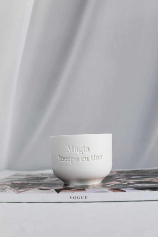 Ceasca Cappuccino / Flat White - Magia incepe cu tine - EDITIE LIMITATA
