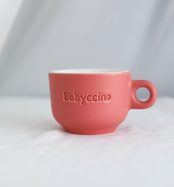 Ceasca Babyccino Roz Round
