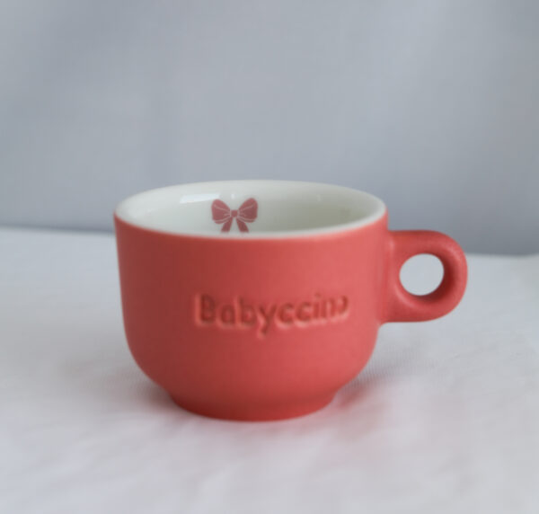 Ceasca Babyccino Roz Round