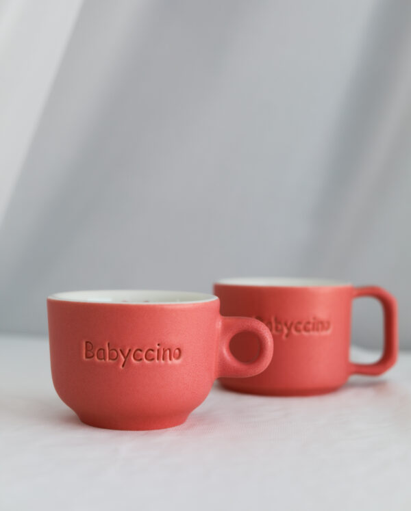 Ceasca Babyccino Roz Round