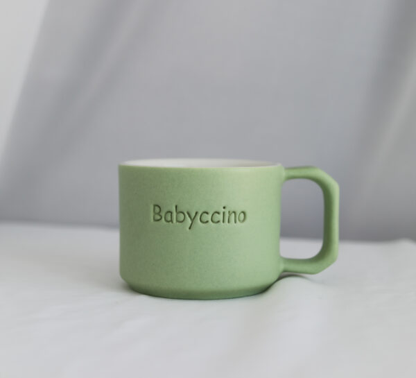 Ceasca Babyccino Verde Square