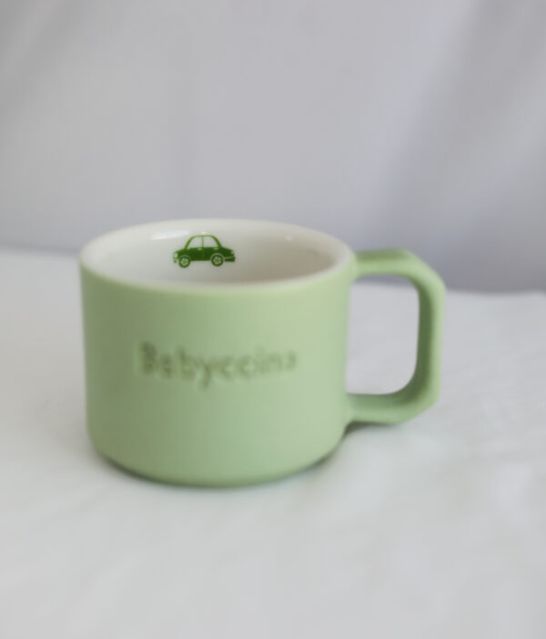 Ceasca Babyccino Verde Square