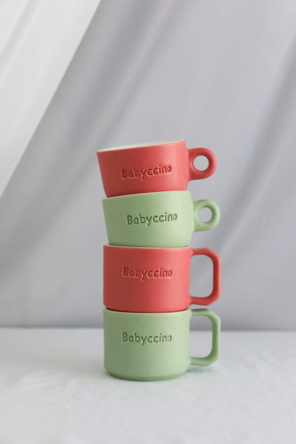 Ceasca Babyccino Verde Square