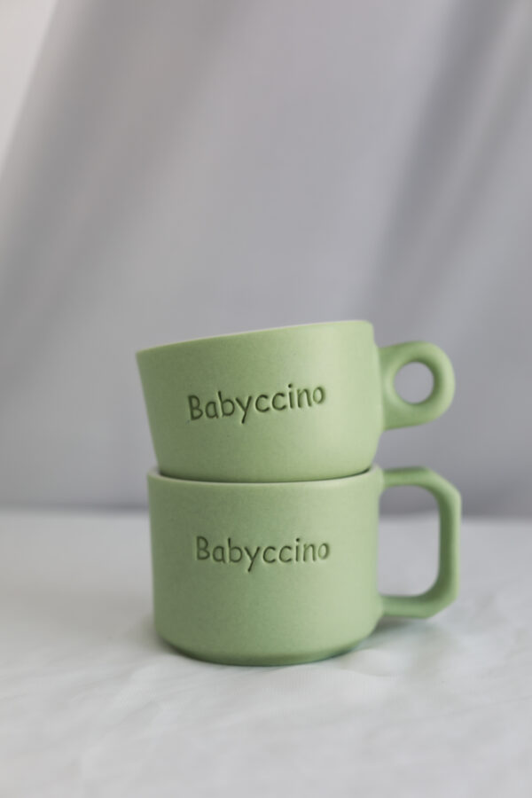 Ceasca Babyccino Verde Rotund