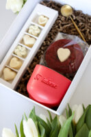 GiftBox Be my Valentine (ceasca alb, verde sau maro)