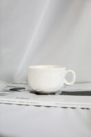 Ceasca Flat White sculptata line