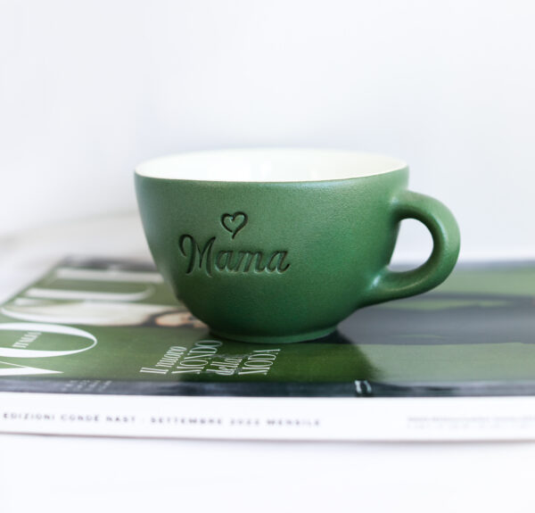 Ceasca Mama Verde inchis