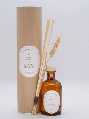 Difuzor cu bețișoare – Lavandă & Mușețel (250 ml)